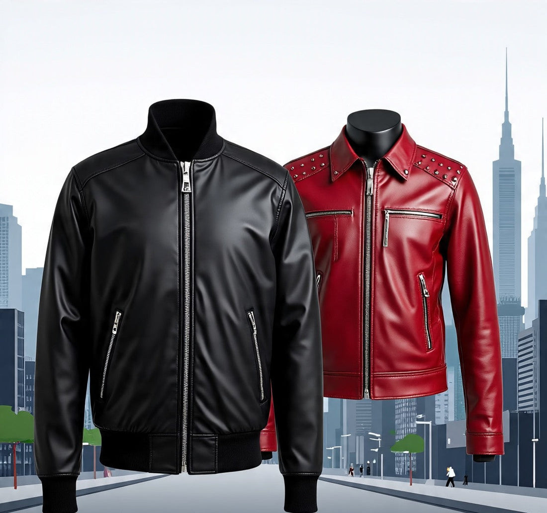 Bomber Jacket Vs Biker Jacket