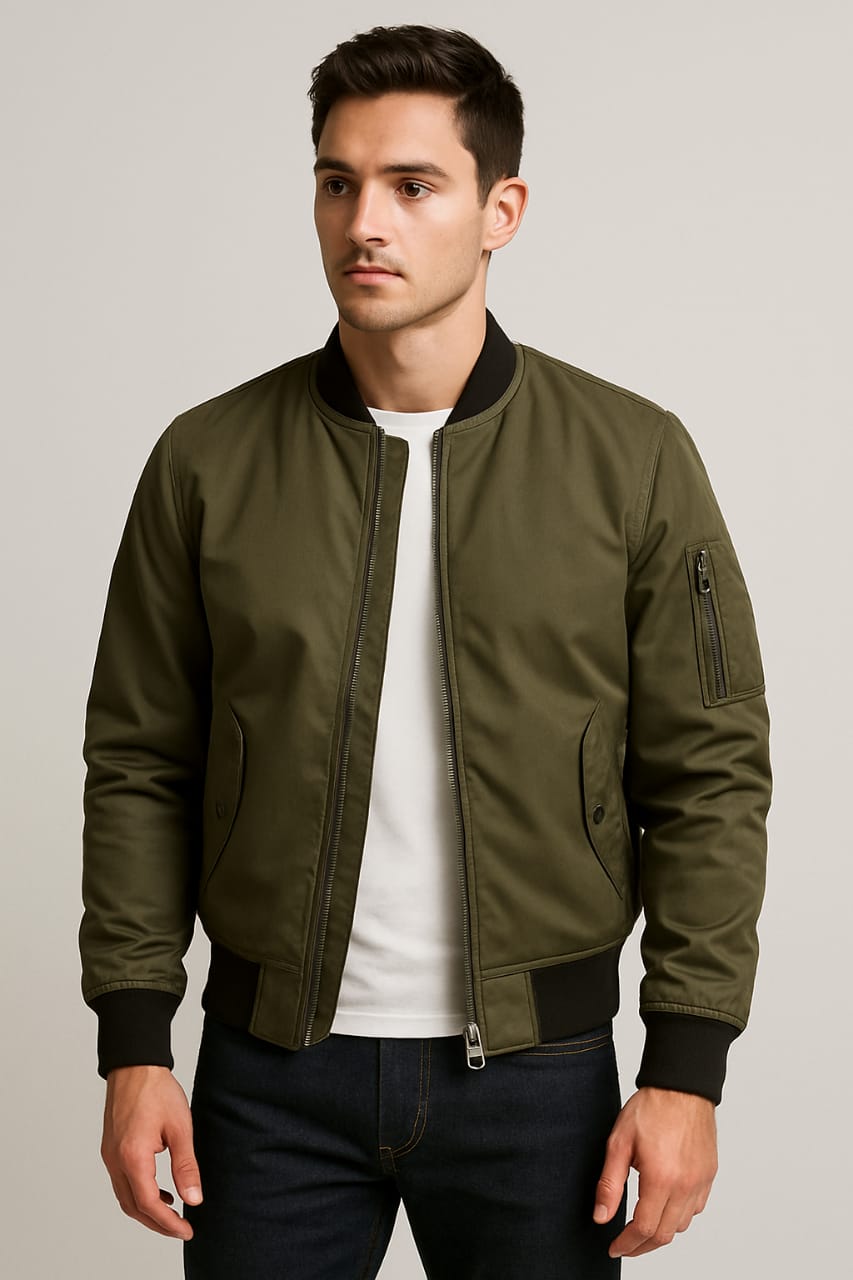 bomber jacket and dress shirt Bomber Jacket With Shirt Jacket Outfits Button Down Shirt With Bomber Jacket How To Wear