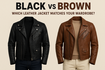 Black vs Brown Which Leather Jacket Matches Your Wardrobe