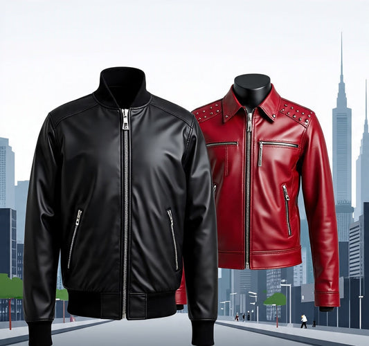 Bomber Jacket Vs Biker Jacket