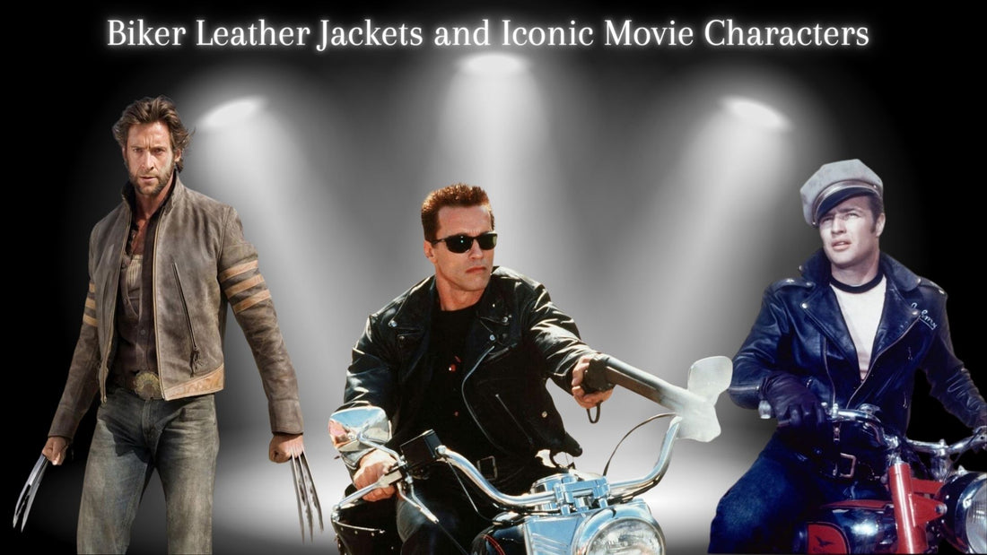 Biker Leather Jackets and Iconic Movie Characters